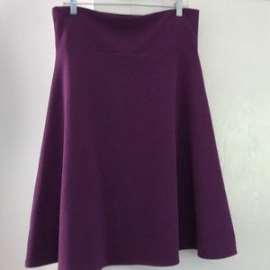 Solid grape Azure skirt large
